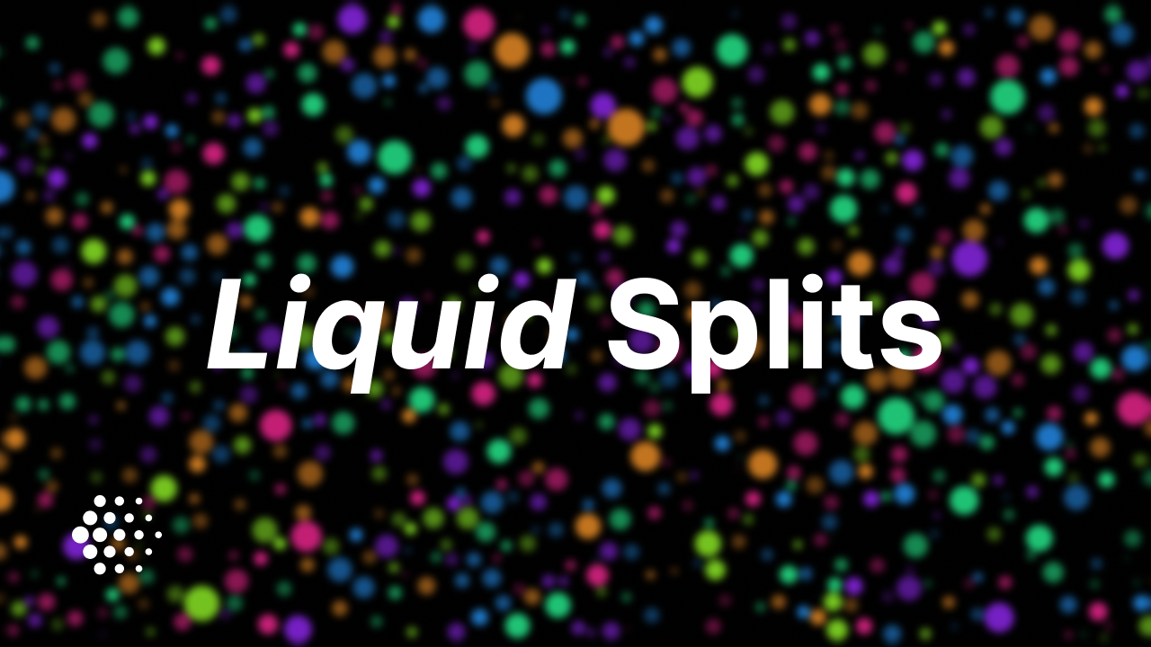 Liquid Splits: Transferrable Ownership Using NFTs