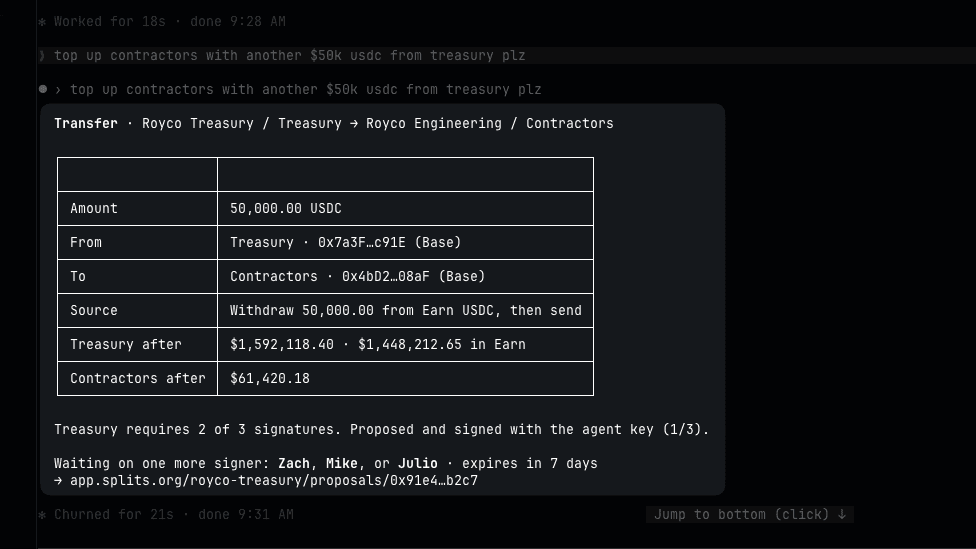 Splits changelog: Earn and multi-workspace support for agents, and Invoicing improvements